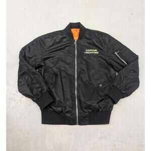 Capcom Creators Program Black Satin Jacket